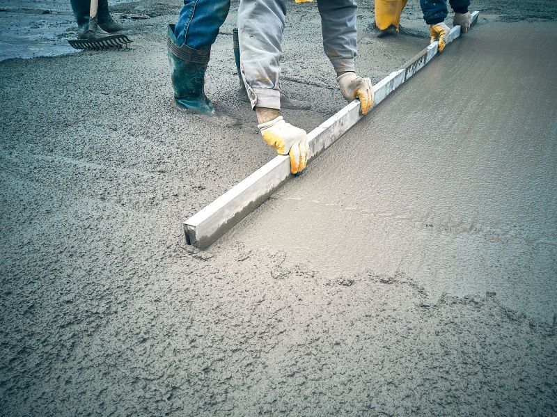 Concrete Leveling Equipment in Use
