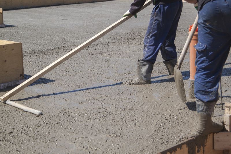 Pre-levelling Concrete Surface