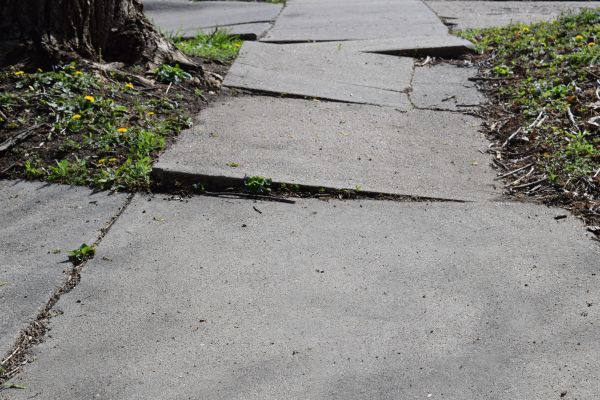Concrete Sidewalk Leveling in Huntersville