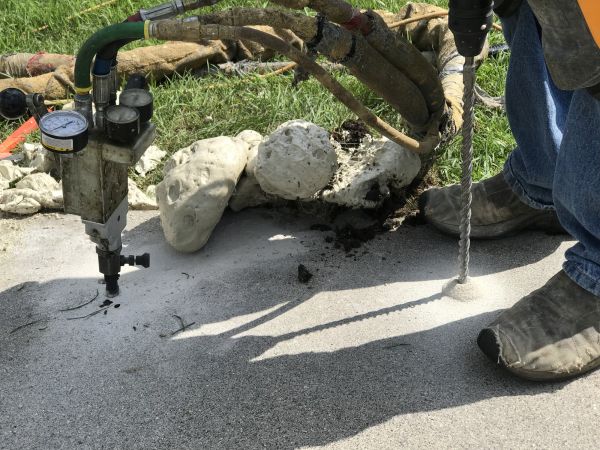 Patio Mudjacking in Huntersville