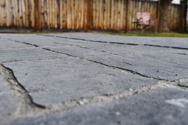 Sunken Patio Repair in Huntersville